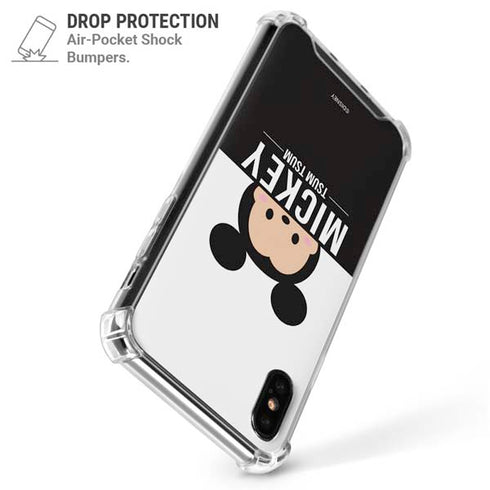 Disney Tsum Tsum Mickey Mouse iPhone XS Max Clear Case